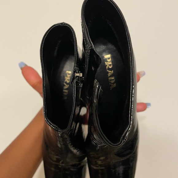 Authentic Patent leather Prada booties - Picture 7 of 10